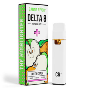 Highlighter Delta 8 THC Vape Pen – Green Crack – Sativa 2g – Canna River