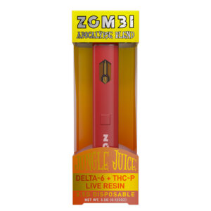Live Resin THC-P + Delta 6 THC Vape Pen – Jungle Juice – 3.5g – Zombi