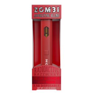 Live Resin THC-P + Delta 6 THC Vape Pen – Radioactive Raspberry – 3.5g – Zombi