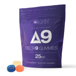 Purple Label Delta 9 THC Gummies – Assorted Fruit Flavors – Küribl