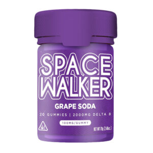 THC Edibles – Delta 8 Gummies – Grape Soda – 100mg by Space Walker