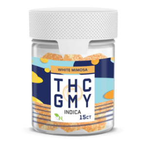 THC Edibles – White Mimosa THC GMY Gummies – 15mg – By A Gift From Nature
