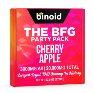 The BFG Party Pack THC Gummy – Cherry Apple – 20,000mg – Binoid